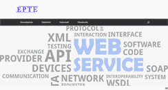 Desktop Screenshot of epte.fi